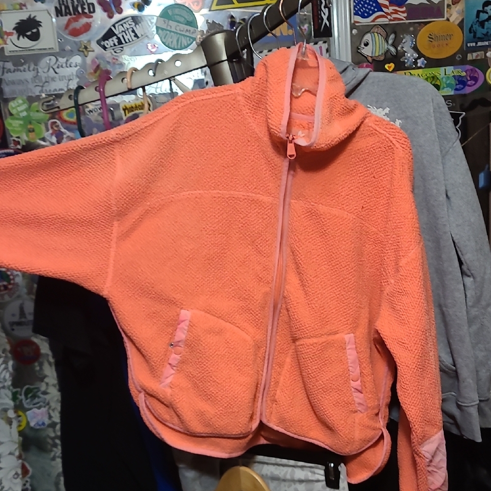 FP Movement by Free People Coral Fleece Cardigan